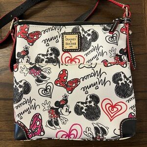 Minnie Hearts and Bows Letter Carrier by Dooney & Bourke